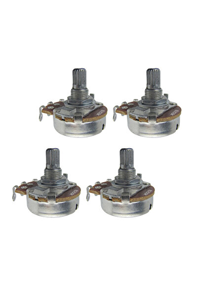 Choice7 Short Shaft B250K FLEOR 4PCS Guitar Potentiometers Volume Tone 18-spl...