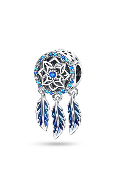 Choice56 PAC519 925 Sterling Silver Mysterious Blue Butterfly Devil's Eye Fat...