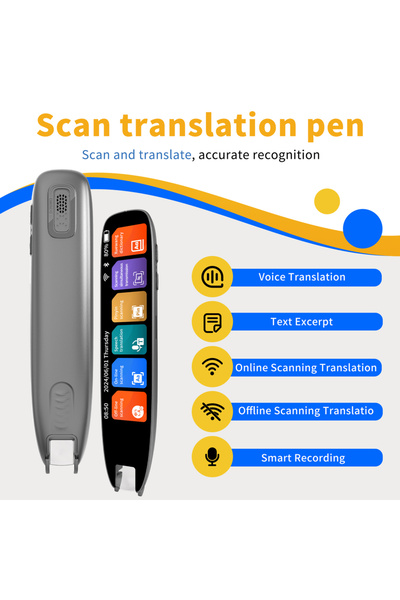 Choice Black Translation Pen Reading Pen for Dyslexia 142 Translator Pen Lang...