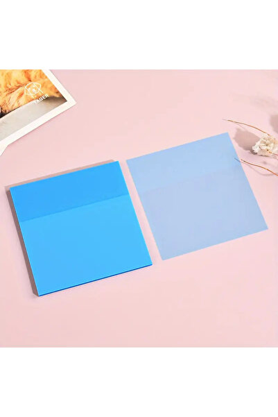 Choice6 مجموعة واحدة من دفاتر الملاحظات اللاصقة الشفافة المصنوعة من مادة PET ...