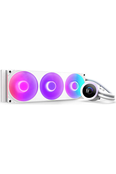 Nzxt Cooler CPU Kraken Plus 360 RGB, AIO 360mm (Alb)