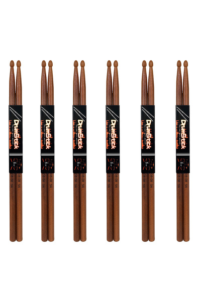 Choice1 6 Set SLADE GB-08 1 Pair 5A Drumsticks Mahogany Drum Sticks Drum Mall...
