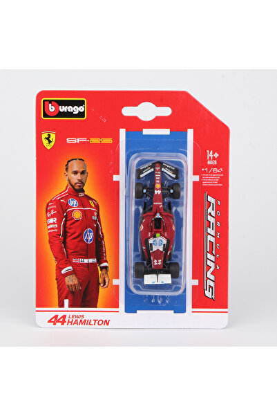 choice2 سيارة هاميلتون رقم 44 من بوراجو بمقياس 1:64، إصدار 2025، مصنوعة من سب...