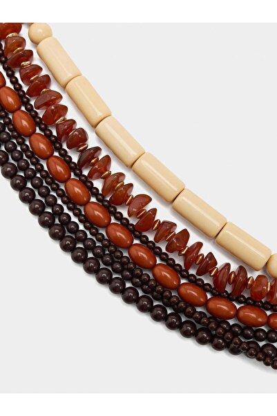 PARFOIS Resin Boncuklu Çoklu Kolye