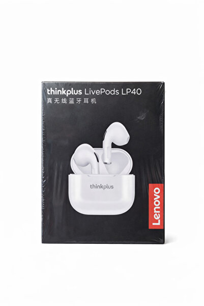 lenvo Lenovo Thinkplus LivePods LP40 Wireless Bluetooth Headphones, TWS, Ster...