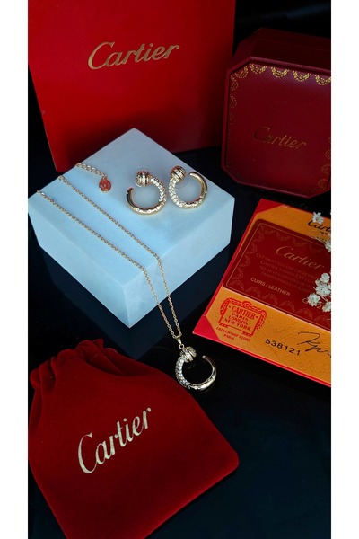 Cartier طقم سلسال كارتير
