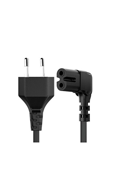 Choice سلك طاقة بزاوية 1.5 متر، قابس أوروبي/كوري، كابل طاقة أوروبي 4.8 مم، شك...