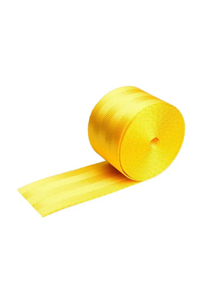 Choice10 Yellow 3.6M Auto Car Seat Belt Seatbelt Webbing Lap Retractable Safe...