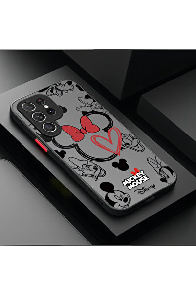 Choice98 Galaxy A56 5G 4 Disney Mickey and Minnie Hard Phone Case For S25 S23...