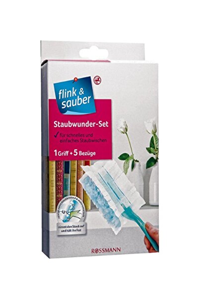 Flink Sauber Kolay Toz Alma Seti 1 Tutma Sapı + 5 Kılıf