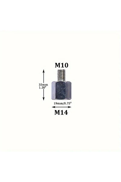 Choice7 M14 change M10 1pc Multipurpose Adapter M14 To M10/M16 or M14 To 5/8-...