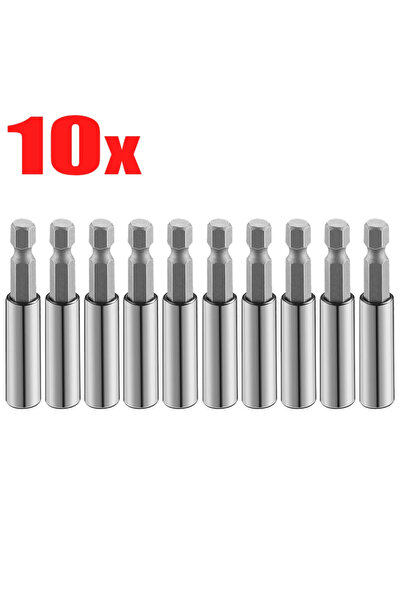 Choice1 10PCS 10/1pcs Magnetic Screwdriver Extension Hexagonal Handle Extende...