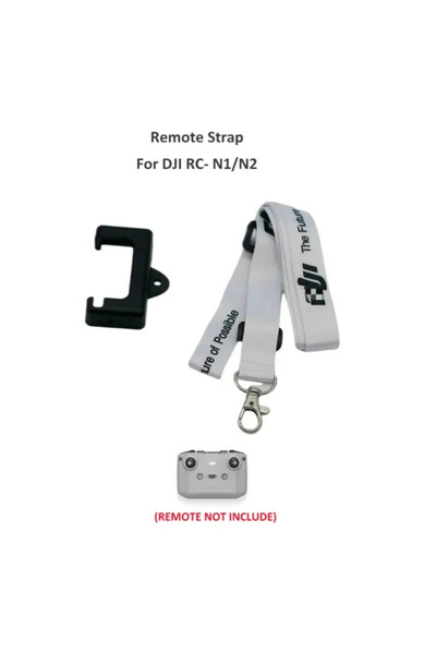 Choice3 White kit Remote Controller Lanyard NeckStrap with Fixed Clip Hook fo...