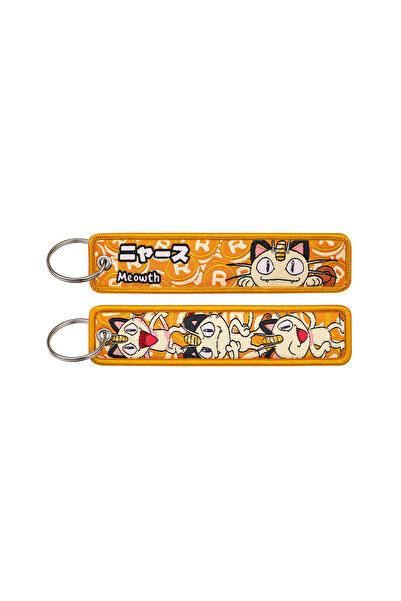 Choice6 25 Cute Anime Elf Embroidery Key Fobs Cool Game Key Tags Keychains fo...