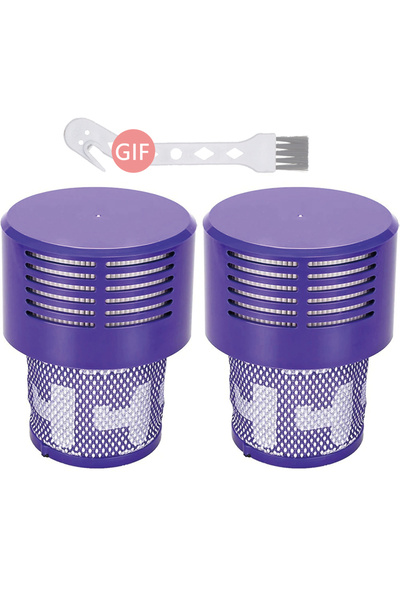 choice2 قطعتان من فلتر هيبا القابل للغسل لمكنسة دايسون V10 (SV12) سايكلون أني...