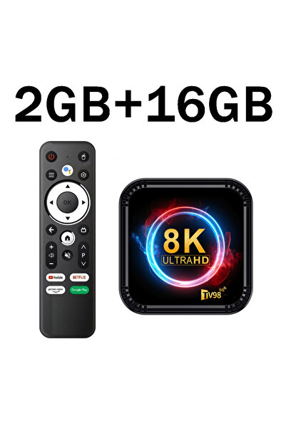 Choice9 جهاز استقبال تلفزيوني ذكي فائق الدقة 8K، مزود بقابس أوروبي، موديل TV9...