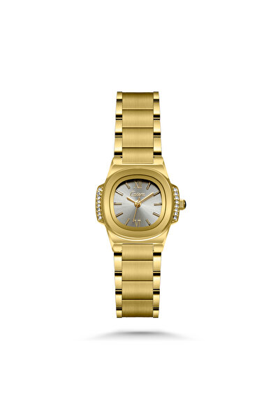 catera Women's gold watch with a white dial - luxurious design