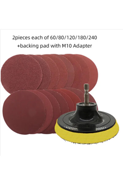 Choice3 مجموعة واحدة من 50-100 قطعة من أقراص الصنفرة مقاس 2 بوصة، مناسبة للمث...