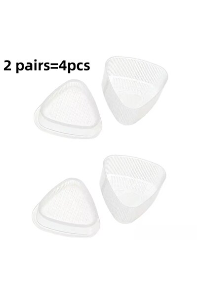 Choice قالب سوشي مثلث شفاف، قطعتان، 4 قطع/مجموعة، لصنع كرات الأرز أونيغيري.