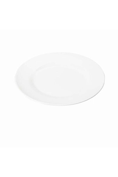 Generic White Melamine Flat Round Plate 15cm