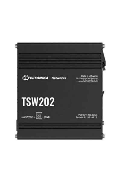 Teltonika Switch TSW202, Gigabit, PoE
