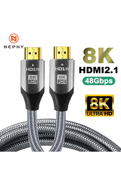 choice2 كابل HDMI فائق الدقة 8K بطول 1.5 متر، بسرعة نقل بيانات عالية تصل إلى ...