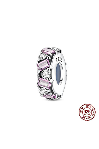 Choice5 KJC1145-PK 925 Silver Colorful Zircon Stars Butterfly Safety Buckle S...