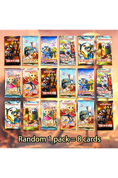 choice2 Random 1 Bag Italian Brainrot Collection Cards Trading Cards Game Car...