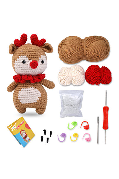 Choice8 مجموعة أدوات الحياكة MIUSIE من دير مع خيوط، إبرة حياكة للمبتدئين مع د...