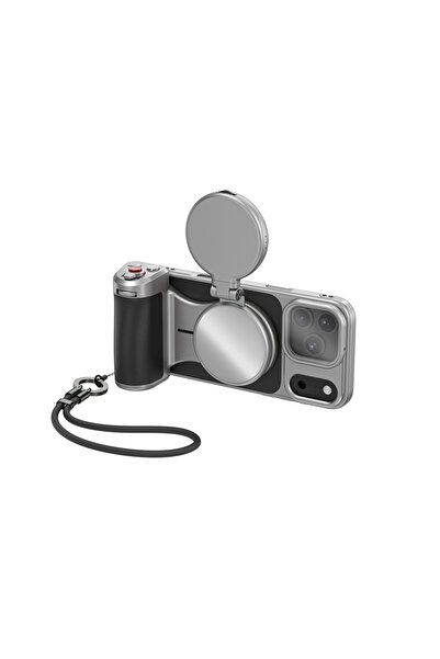 choice2 طقم تثبيت مغناطيسي من تيليسين لهاتف آيفون 17 برو ماكس مع إضاءة، مزود ...