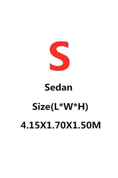 choice2 غطاء سيارة S-4.15X1.70X1.50M، يوفر حماية خارجية كاملة، وغطاءً واقياً ...