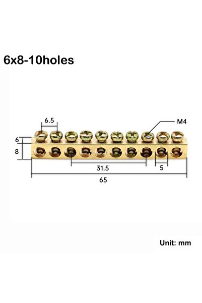 Choice3 موصل سلكي واحد لكل 3/5/6/7/8/9/10/12 فتحة، صندوق توصيل تأريض نحاسي، 6...