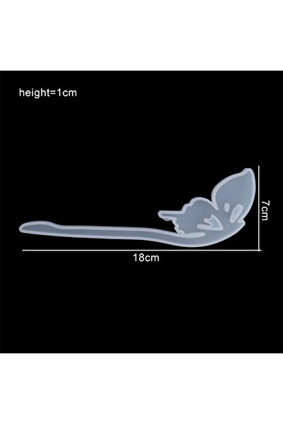 choice2 قالب سيليكون على شكل دبوس شعر (قطعة واحدة) - قالب راتنج إيبوكسي لتزيي...