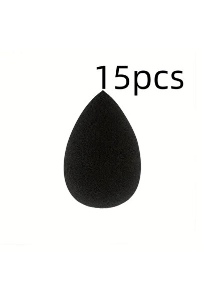 Choice3 إسفنجات مكياج سوداء 1/6/15 قطعة - إسفنجات تجميل قابلة للتمدد بالماء |...
