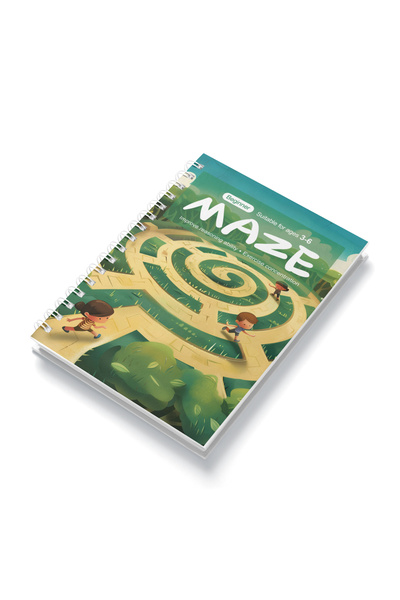 Choice3 3-6years Children's Adventure Maze Book: Puzzle mazes for ages 3-6, 6...
