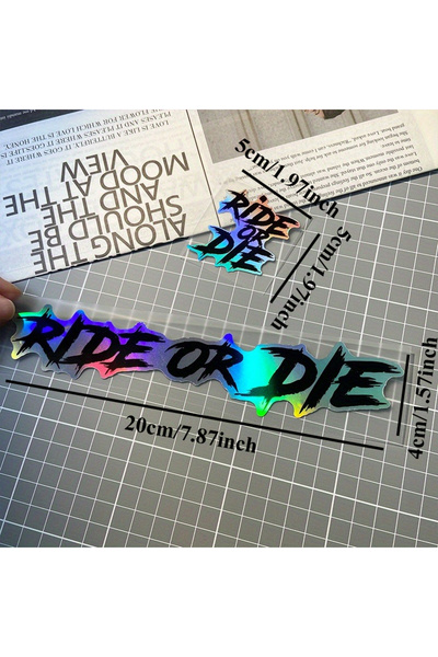 Choice6 قطعتان - ورقة واحدة TIS11-Laser، ملصقات دراجة نارية مقاومة للماء بتصم...