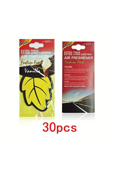 Choice9 30 قطعة صفراء، 3-60 قطعة معطر جو للسيارة، ورق معطر طبيعي برائحة الشاي...