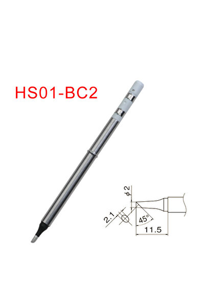 choice2 HS01-BC2 قطعة واحدة، رأس لحام بديل HS-01 6Ω لمكواة اللحام T85/HS-01/G...