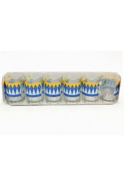 Generic Blue Tea Cup Set of 6