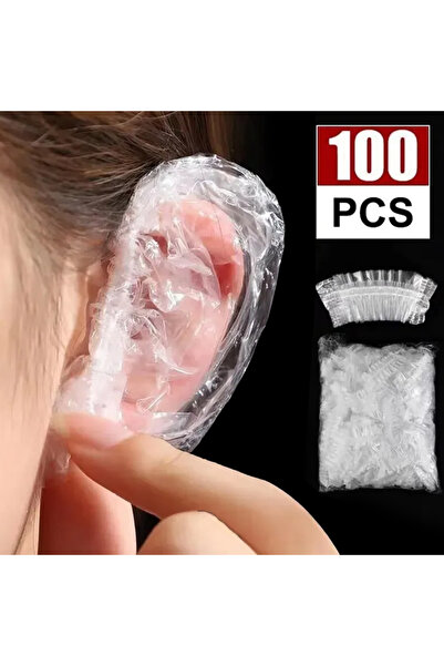 Choice1 100PCS 100/200/300PCs Transparent Disposable Waterproof Ear Covers El...