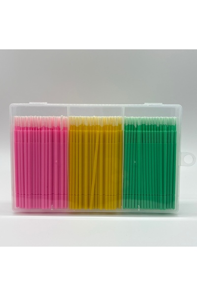 Choice5 300 قطعة - FHL 300 قطعة/علبة فرش دقيقة قابلة للثني، فرش دقيقة للاستخد...