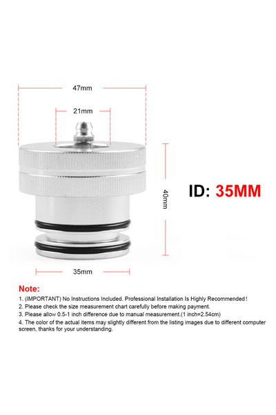 Choice1 طقم أدوات تشحيم محامل العجلات بمقاسات 35 مم، 35 مم، 39 مم، 40 مم، 44 ...