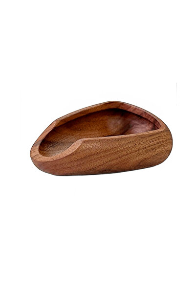 Choice6 Sapele Wood Cup Wooden Coffee Bean Tray with Sleek Black Sprayer, Woo...