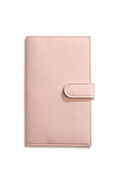 Choice1 مفكرة تخطيط أسبوعية وردية اللون بحجم A6 | غلاف جلد مدمج ، مثالية للتخ...