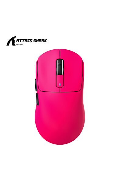 Choice3 ماوس ATTACK SHARK X3 خفيف ، لاسلكي، بلوتوث، ثلاثي الأوضاع، لون أحمر ت...