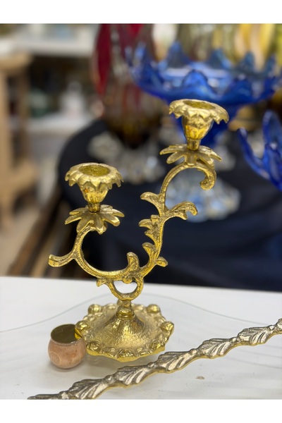ABBACHİ Pirinç Şamdan