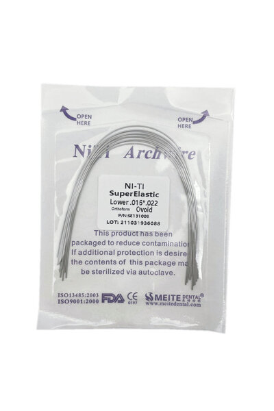 Choice9 16x22 Lower 10pcs/pack Orthodontic Dental Super Elastic Oval Form Nit...