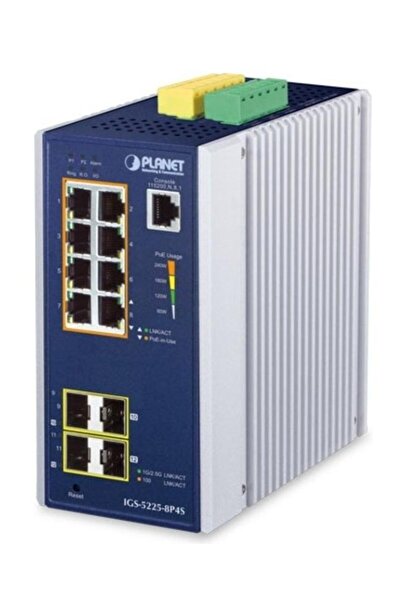 Planet Switch IGS-5225-8P4S, Gigabit, 8 Porturi