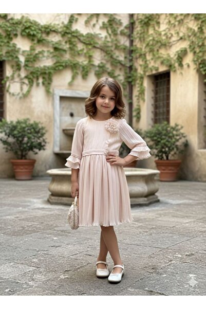 Pyramid masterpieces فستان بناتي ناعم