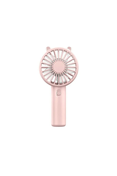 Choice1 Pink Portable Handheld Fan Small Cooling Fan USB Rechargeable Eyelash...